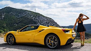 Аренда Ferrari 488 в Дубае