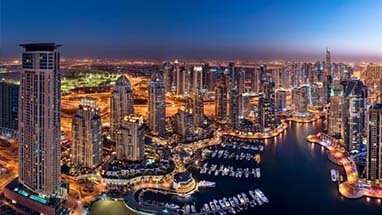 Autoverhuur Dubai Marina