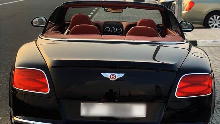 Bentley Continental GT Rental Dubai
