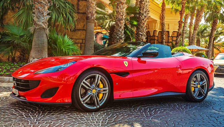 Ferrari Portofino Rent in Dubai