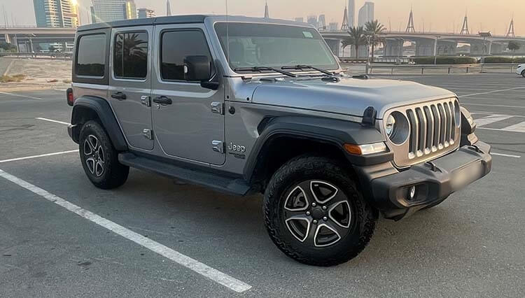 Jeep  Wrangler 2021 Huur Dubai