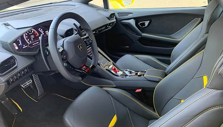 Lamborghini Huracan Evo Spyder Huur Dubai