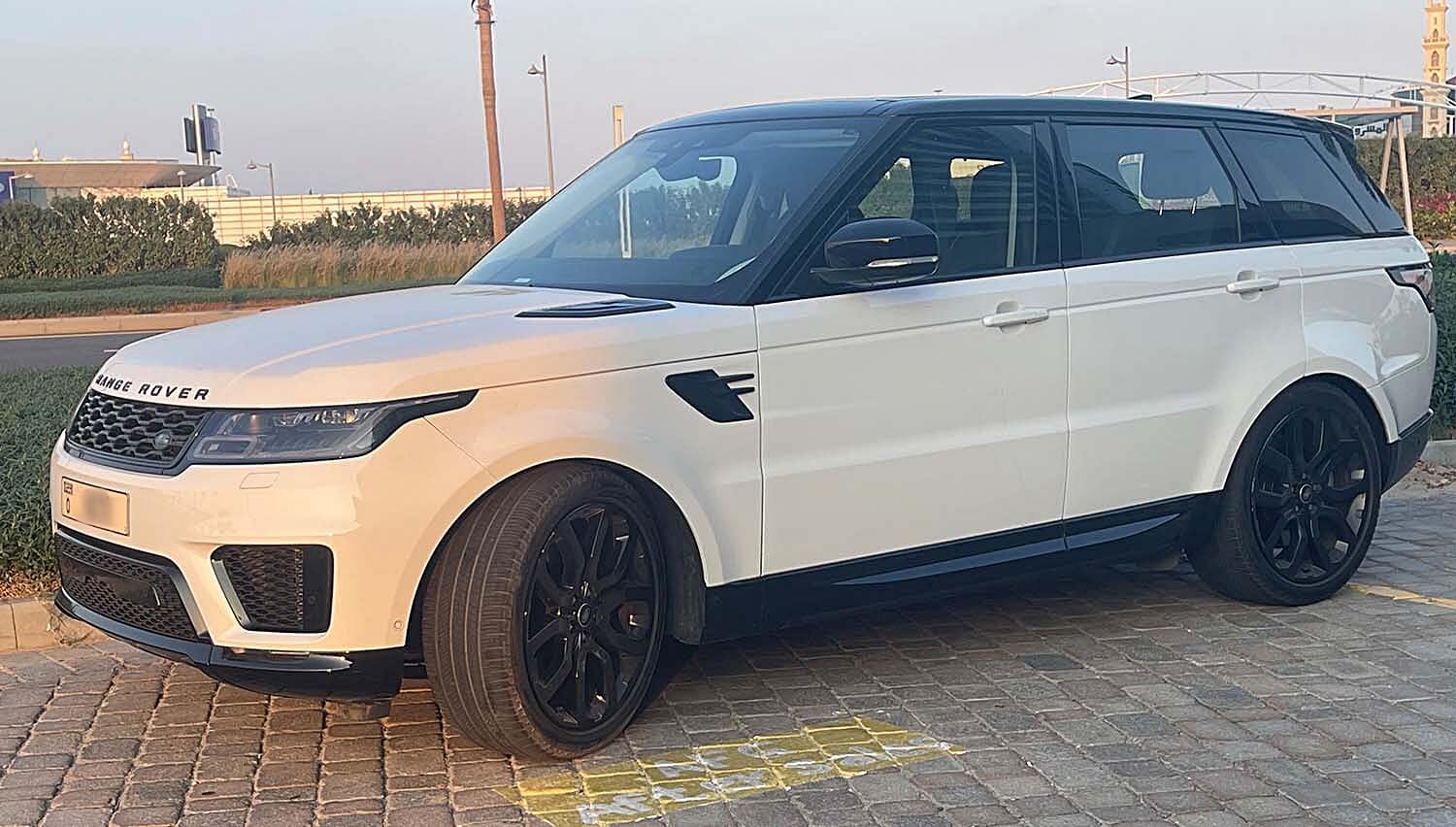Range Rover  Sport White 2021 Rental Dubai