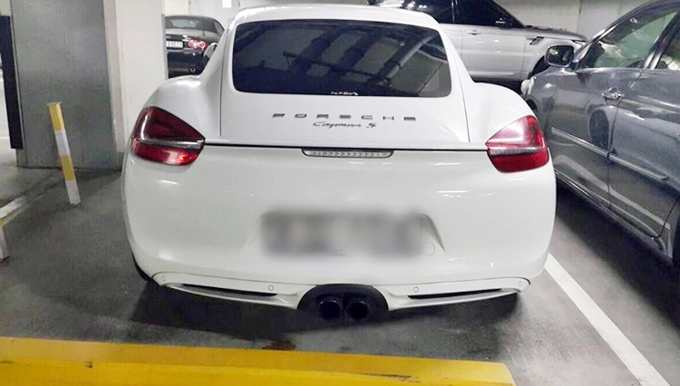 Porsche Cayman Vermietung Dubai