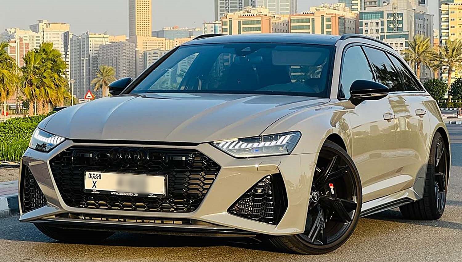Audi RS6 Car Rental Dubai