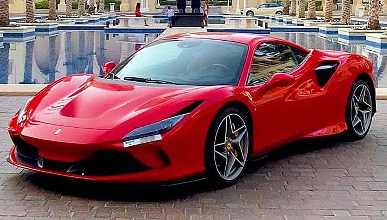 Ferrari F8 Tributo Car Rental Dubai