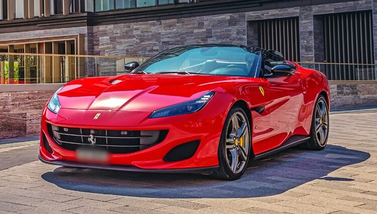 Ferrari Portofino Car Rental Dubai