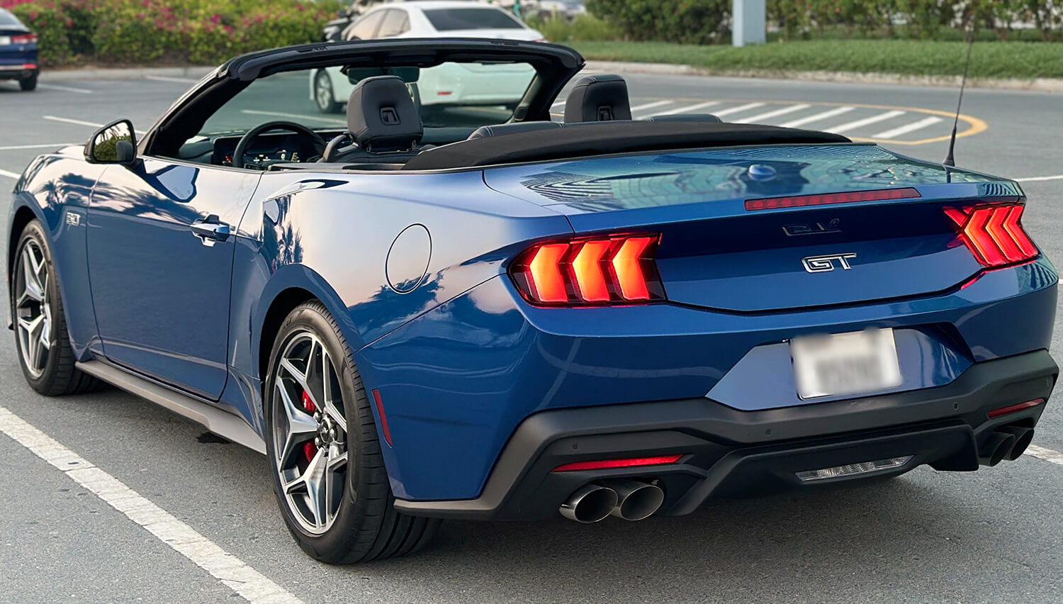 Ford Mustang GT Convertible Rental Dubai