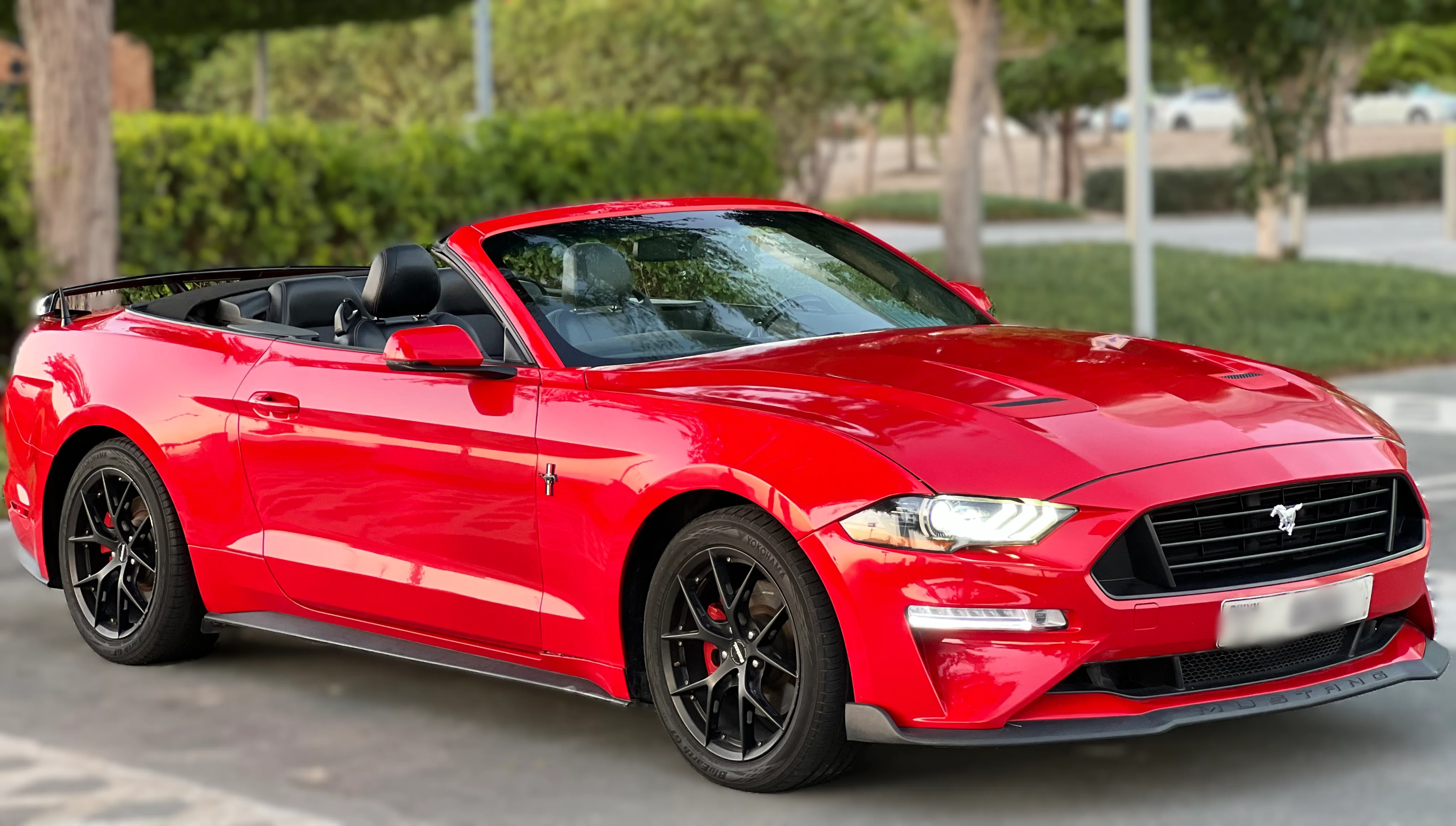 Ford Mustang Convertible 2021 Miete Dubai