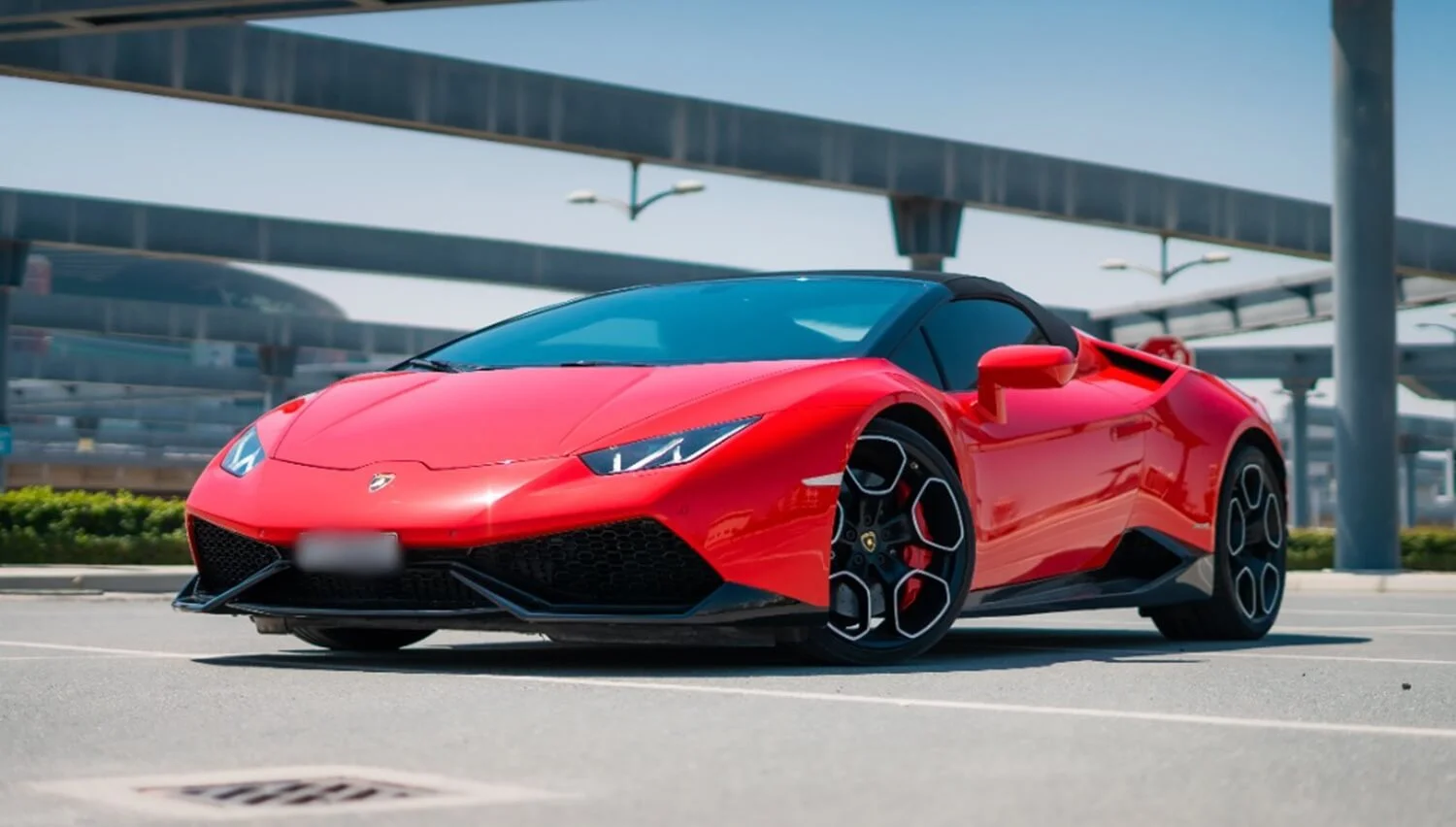 Location Lamborghini Huracan Spyder à Dubaï