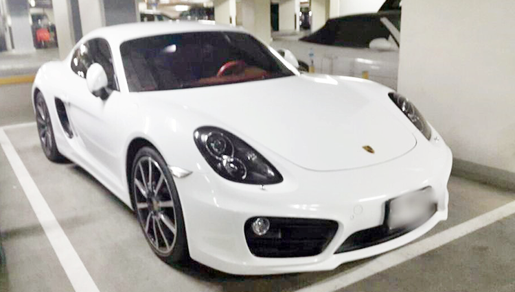Porsche Cayman Car Rental Dubai
