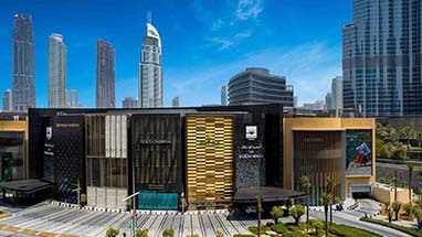 Usługa wynajmu auta przy Dubai Mall